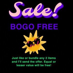 BOGO SALE